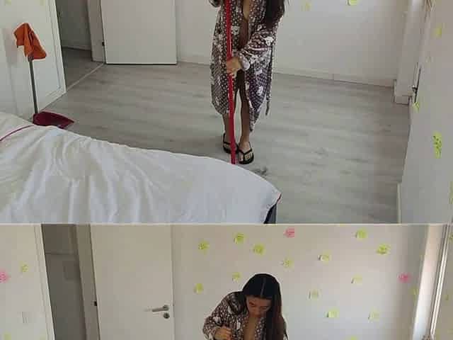 Screwing a hawt stepmother in missionary position beneath the daybed