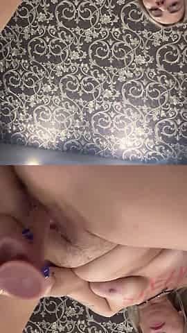 I'm a Dirty Little Blonde! I Play with My Pussy in the Bedroom and Moan Quietly so No One Can Hear How Much I Enjoy Myself!