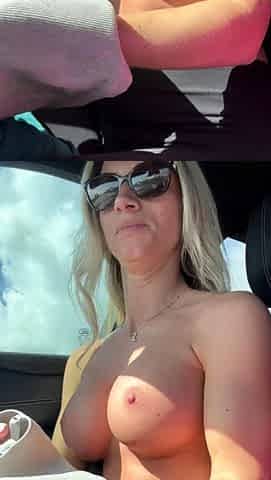 Blonde MILF with Big Boobs Playing Cam Free Porn