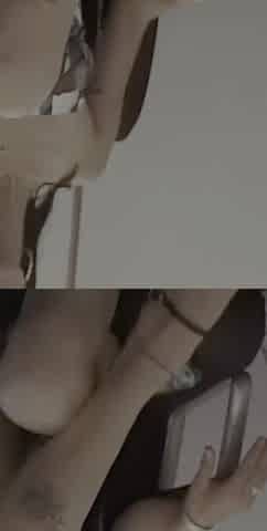 Horny Girl Masturbates in the Office