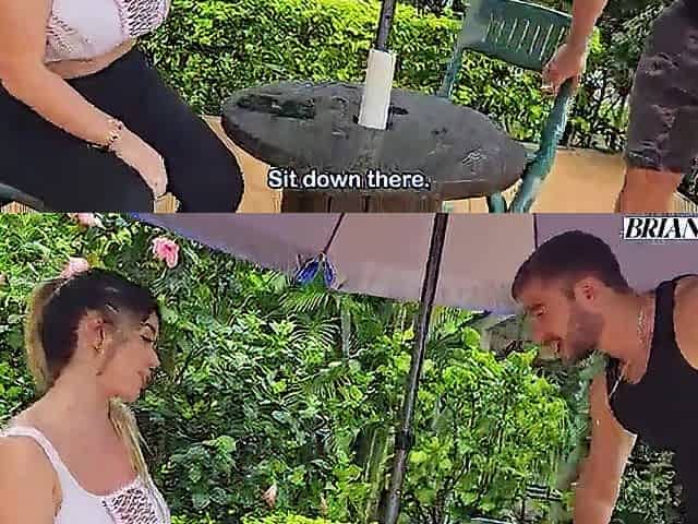 Breasty golden-haired student Tatiana Alvarez screws fitness tutor Brian Evansx