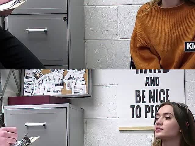 Caught On Camera Shoplifter And Stepdad Trade Fellatio For Freedom
