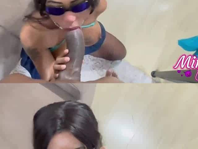 MY 2 EBONY ALLIES ALWAYS EXPECT FOR MY CUCKOLD SPOUSE TO LEAVE AND MAKE ME SUCK 'EM UNTIL THE LATE HOURS