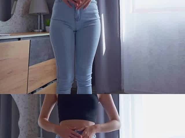 OMG I'm Peeing My Jeans! Female Desperation Pee