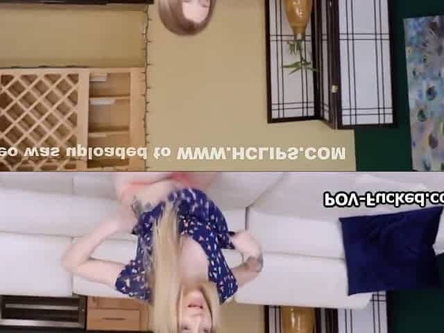 Provocative Natural Blondie Newbie Slides On Penis On Camera