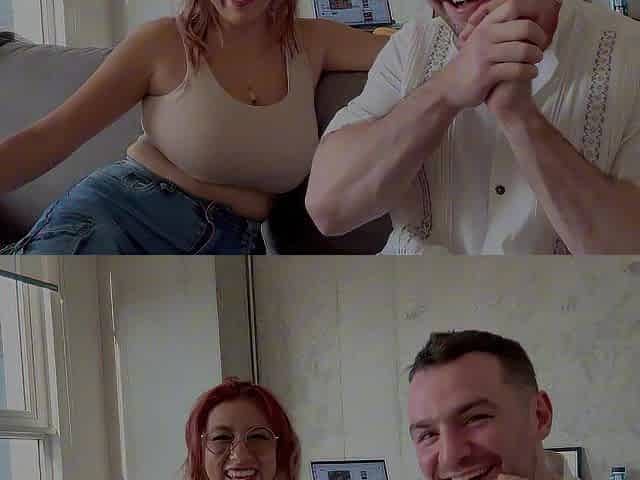 Behind the Scenes with Large Natural Titties Mexican mother I'd like to fuck, Letzy Lizz, and Andres Acosta