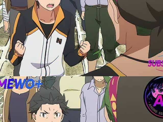 Re:Zero full video in Spanish, two movie scenes in one