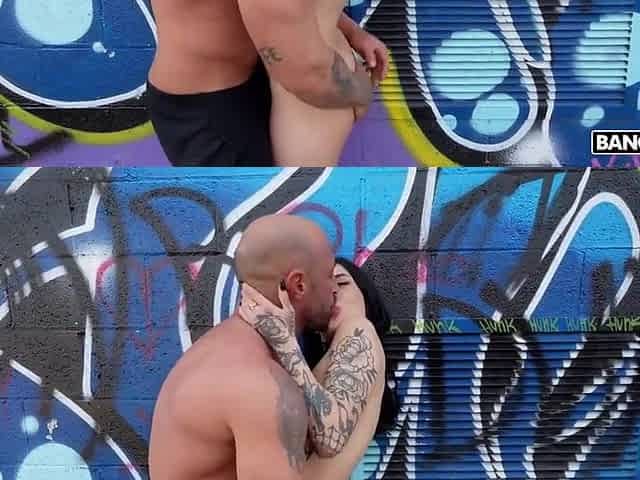 Perfect Booty In Public With Tabatha Lust And Emilio Ardana