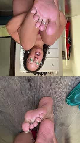 Latina Tanfeets Sph JOI White Toes
