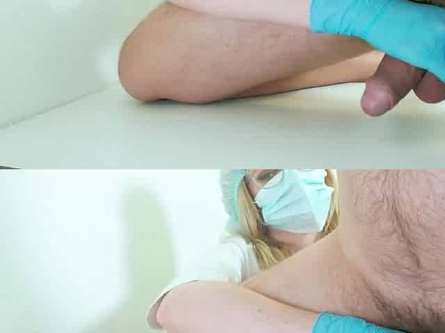 The nurse made me cum from a prostate massage.
