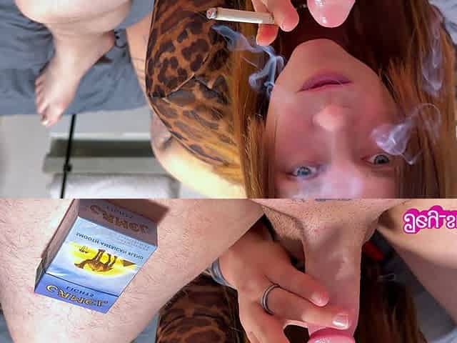 Cum in My Mouth While I Am Smoking