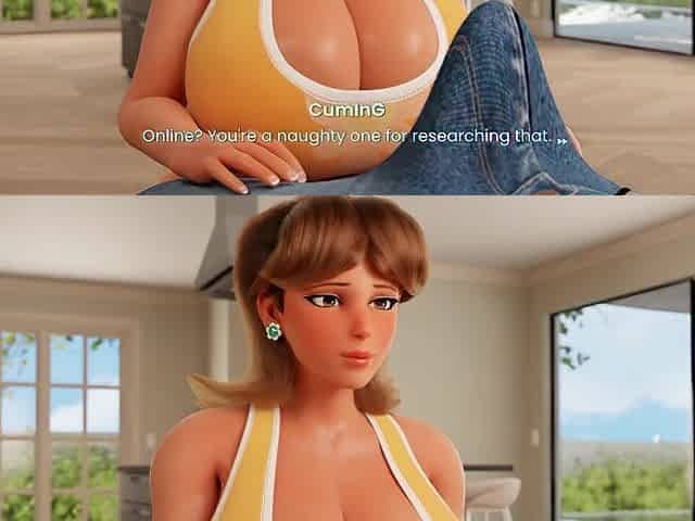 Mansion Days [ TABOO Comics Game ] Ep.three STEP MAMA offered a TITTY BANG to release my BIGGEST ERECTION !