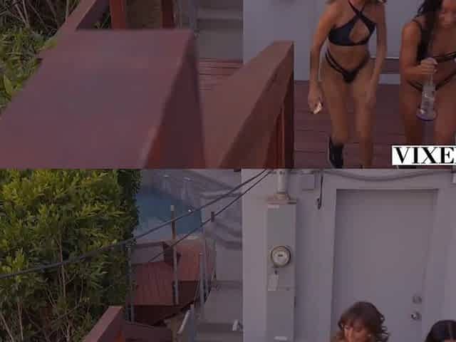 VIXEN Riley Reid and Teanna Trump live to be bad