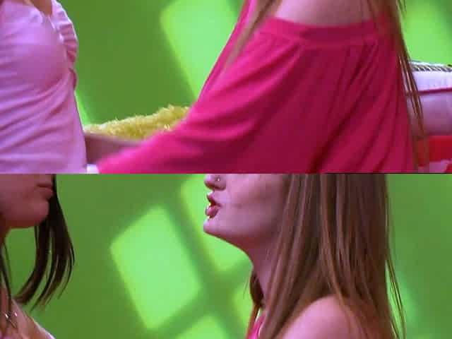 LICENSED TO LICK - Busty Redhead Lesbian Devours Partner