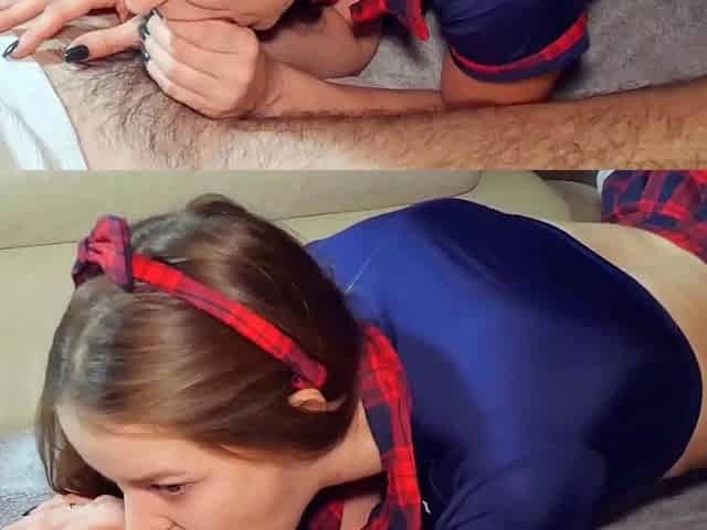 Her French vlog leaves me speachless! Skinny teenager