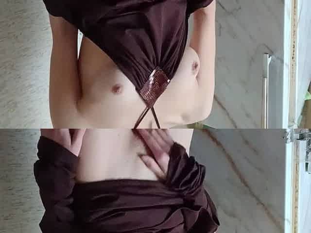 Horny Student Masturbates in the Morning Before Studying