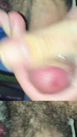 every single day wank 02/thirty - cumming after a lengthy edging session trickling precum