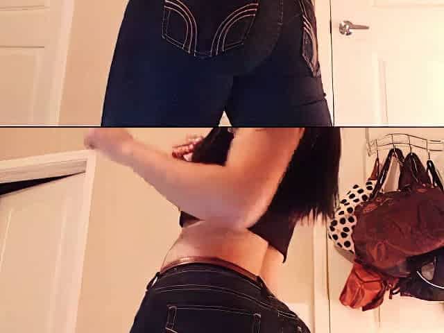 Petite small tit babe with perfect pussy masturbates