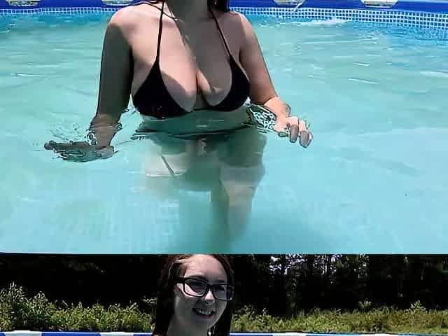 Nicole Nabors - Mommys Poolside Blowjob