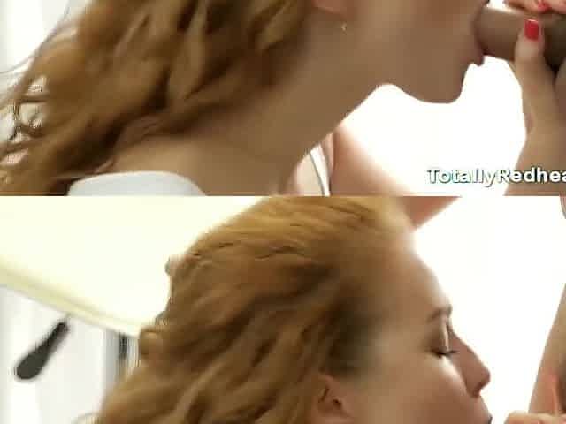 Insanely Cute Redhead Teen 18+ Gets Fucked