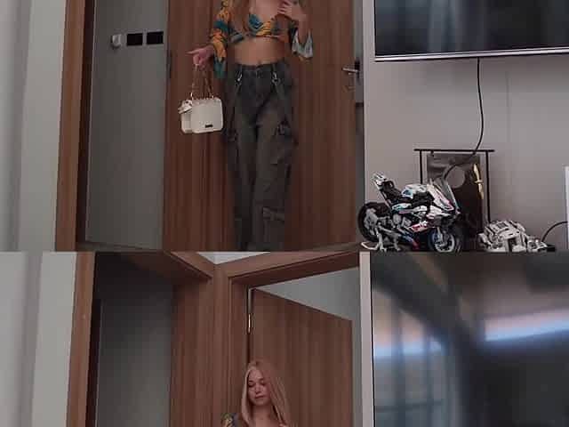 Slim Asian Blonde Gets Pounded Hard And Fast By Big Cock