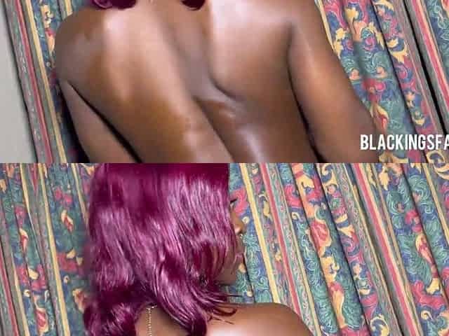 Afro Hawt Black playgirl getting banged by a crazy man