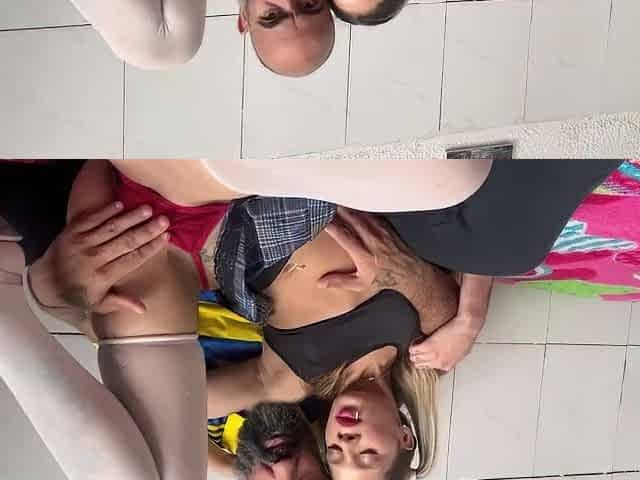 Vaginal fisting with my blond