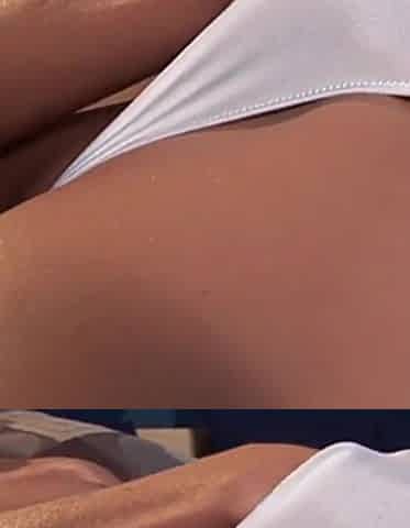 Pretty blonde masturbates with vibrator and dildo to make pussy wet