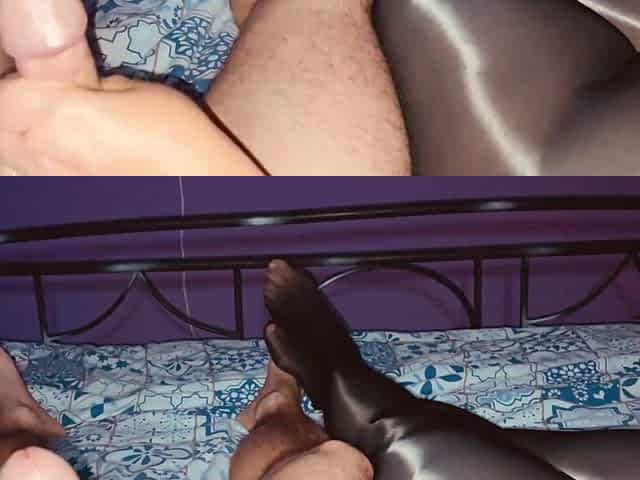 Amateur tugjob hot ebony hose