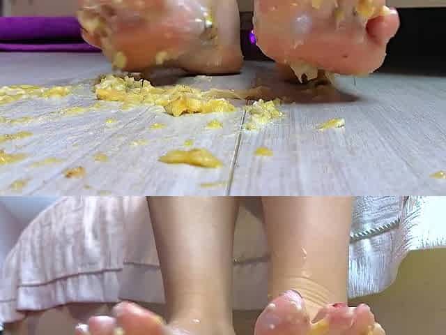 Obscene feet and soles