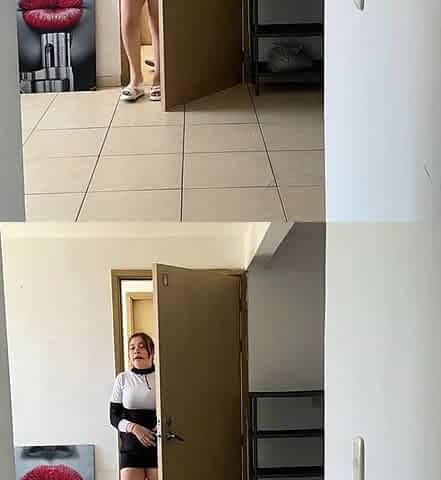 Sexi cachonda embarazada le coquetea a un pervertido enano para que la termine follando muy duro. - Big ass