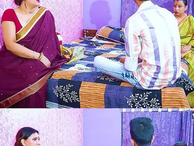 Desi Dirty Servant Caught Two Bhabhi Ji and Devar Having Sex When No One at Home ( Hindi Audio )