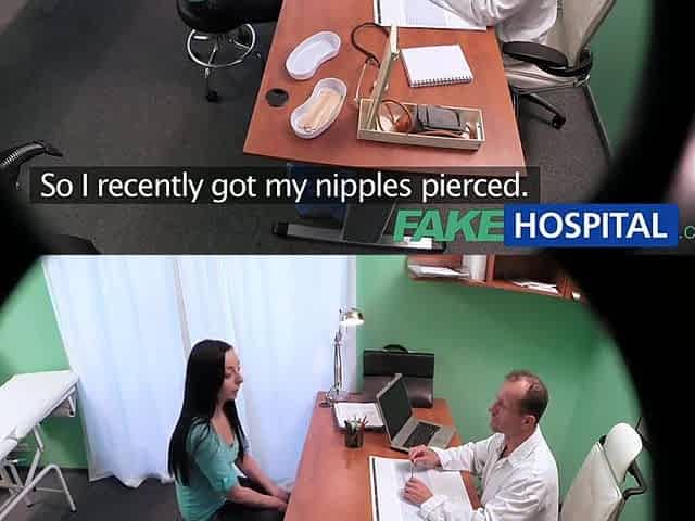 FakeHospital Hawt honey desires her Doctor to suck her titties