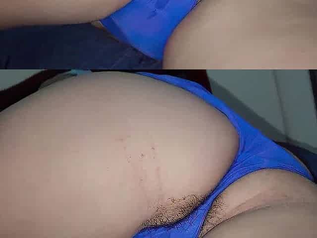 This is a natural pussy, testing my sister-in-law