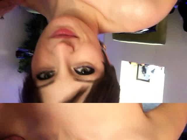 Cute brunette amateur babe sosha masturbating