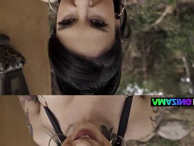AMAZINGFILMS Joanna Girl bangs a large ebony schlong