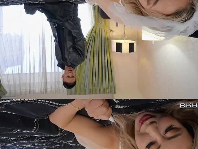 Bride Nicole Doshi is sucking Danny D's giant dick