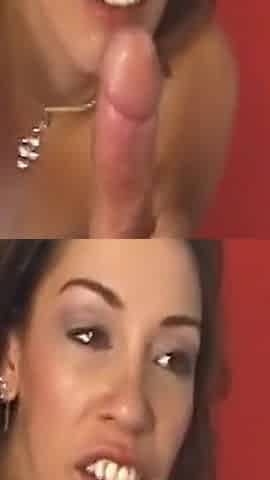 Ahegao Mature Slut Dripping Cum From Stretched Pussy