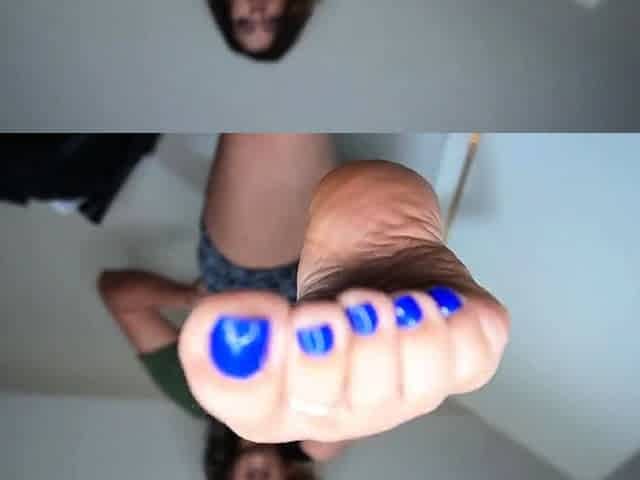 Exotic brunette hardcore foot fetish fuck
