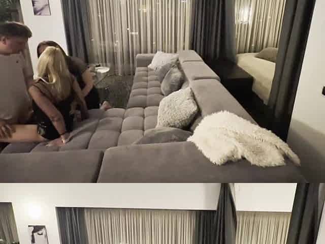 Wife watches spouse screw blond mother I'd like to fuck whilst masturbating