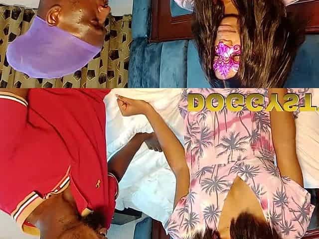 Booty Ebony Horny Fuck with Indian Queen