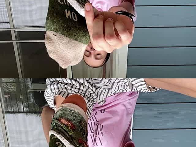 Brunette solo honey shows her masturbating skills