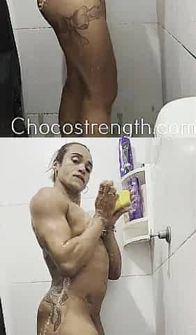 Can not keep my hands off of myself in the shower