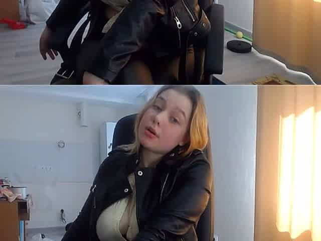 Hot Amateur in Leather