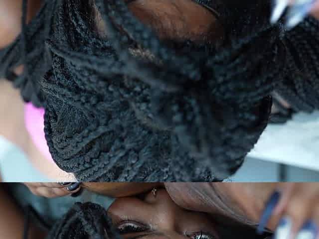 Thick Big Booty Black Girl Tenant Eats Landlord Teddy Tarantino's Ass to Cover Late Rent Due