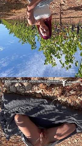 Babyfantasy83 - Little French Slut Wet Well in the Vineyards Final Squirt