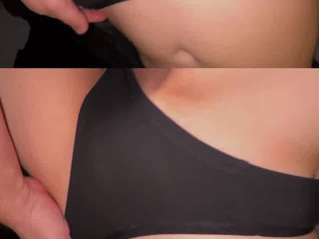 Sweet Virgin Pussy. Wet Fingers and Cute Stylish 18 Years Old Girl