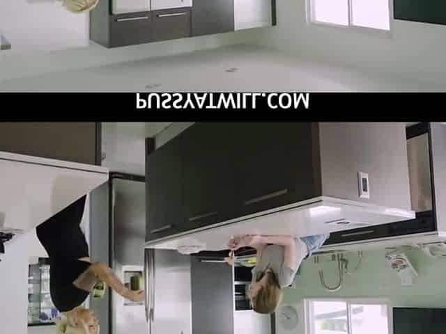 Teen Step Daughter Is Anytime FreeUse For In Kitchen - London Rose, Tristan Summers