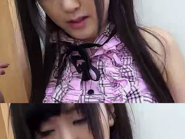 Petite Japanese Virgin Teen 18 seduce to First Blowjo