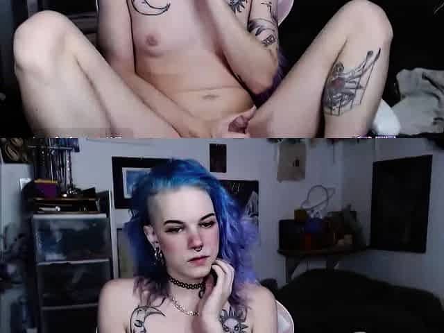 Cute blonde amateur webcam teen masturbating